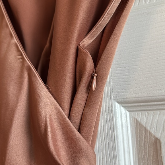 BHLDN | Louisa Satin Charmeuse | Midi Dress | size S - Picture 7 of 11